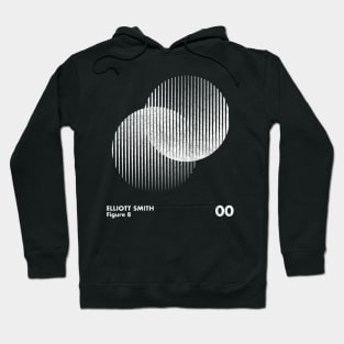 Elliott Smith / Figure 8 / Minimalist Design Artwork Hoodie